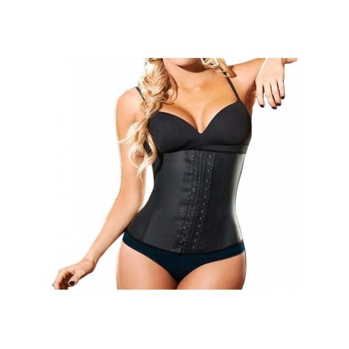 Excellent Shapers Latex Waist Trainer - Blac