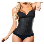Excellent Shapers Latex Waist Trainer - Black