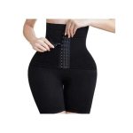 High Waist Body Shaper Corset Underwear- Black