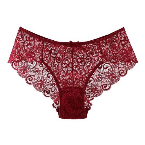 Skin Friendliness Light Weight Comfortable To Wear Maroon Fancy Ladies Panties