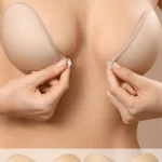 2 Pairs Women'S Self-Adhesive Bra Pads